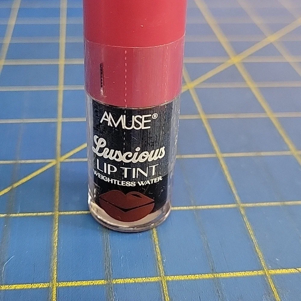 Amuse Luscious Lip Tint Weightless Water New Sealed Tube - Plum